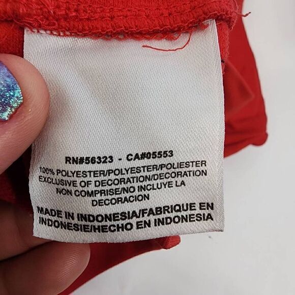 Nike Size XXL Ohio State Long-Sleeve Quarter 1/4 Zip Pullover Sweatshirt Red Q10 - Picture 7 of 7